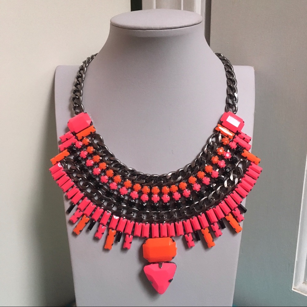 Neon Statement Necklace Anthro Dannijo Dylanlex